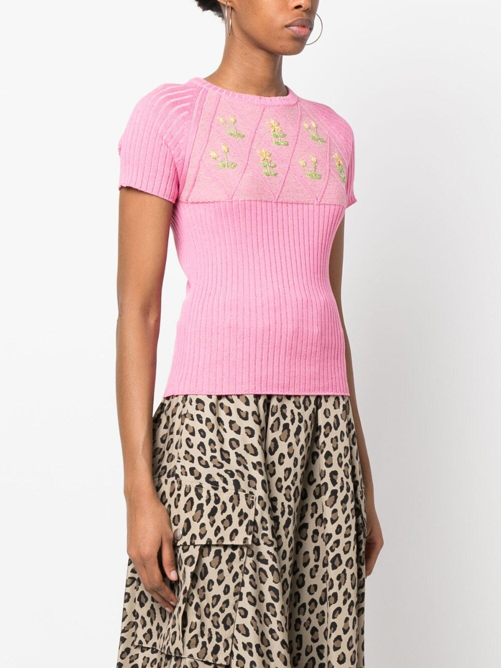 CORMIO Women's Pink T-Shirts & Polo Shirts - Soft Cotton Casual Tees for Everyday Wear | Perfect for Work, Gym, and Weekend Outfits