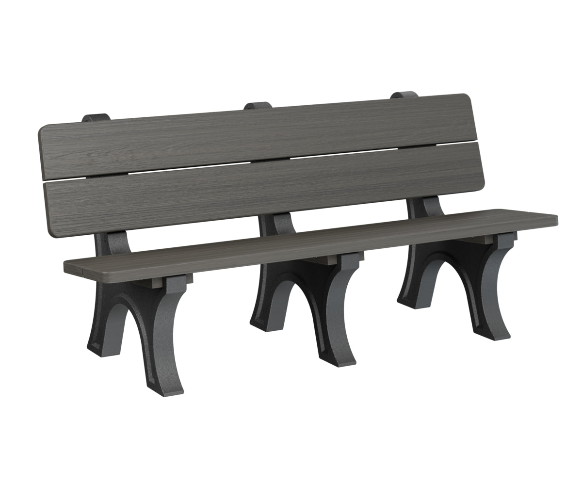 Berlin Gardens Park Bench - Durable Outdoor Wooden Bench for Garden, Patio & Backyard - Perfect for Relaxing, Picnics & Outdoor Gatherings