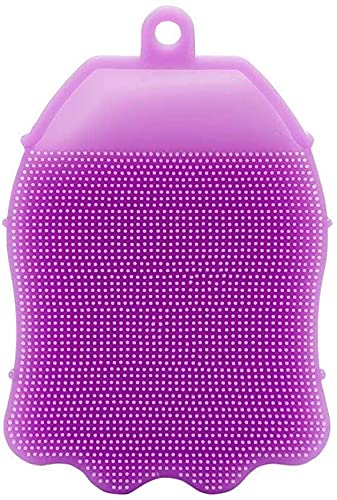 MEECOSTE Multifunctional Silicone Bath Brush & Body Scrubber for Babies & Kids - Anti-Cellulite Exfoliating Shower Gloves - Gentle Skin Care for Infant Bath Time & Toddler Shower Routine