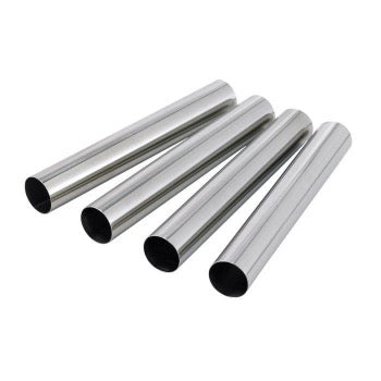 Large Cannoli Forms - Premium Stainless Steel Cannoli Molds for Perfect Italian Pastries | Ideal for Home Baking, Italian Desserts & Pastry Shops
