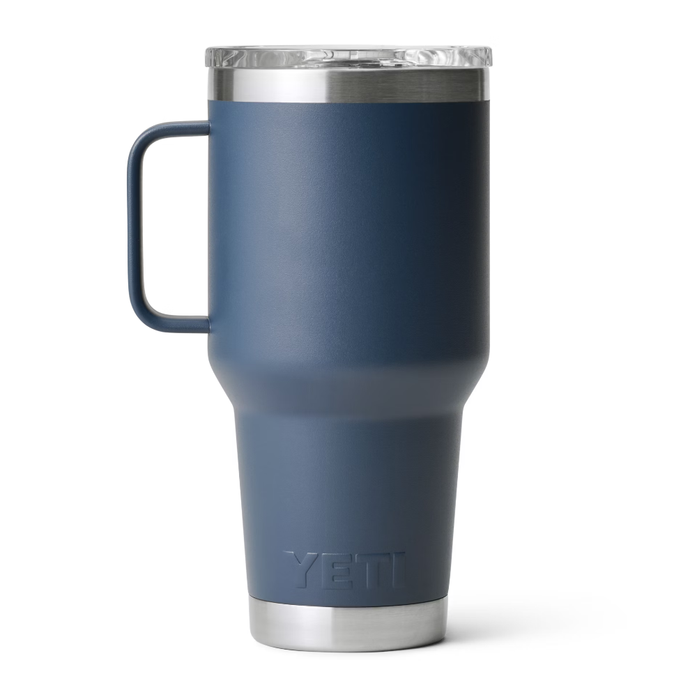 30 oz Rambler Vacuum Insulated Travel Mug with Stronghold™ Lid - Leakproof & Durable for Coffee, Tea & Cold Drinks - Perfect for Commuting, Camping & Outdoor Adventures