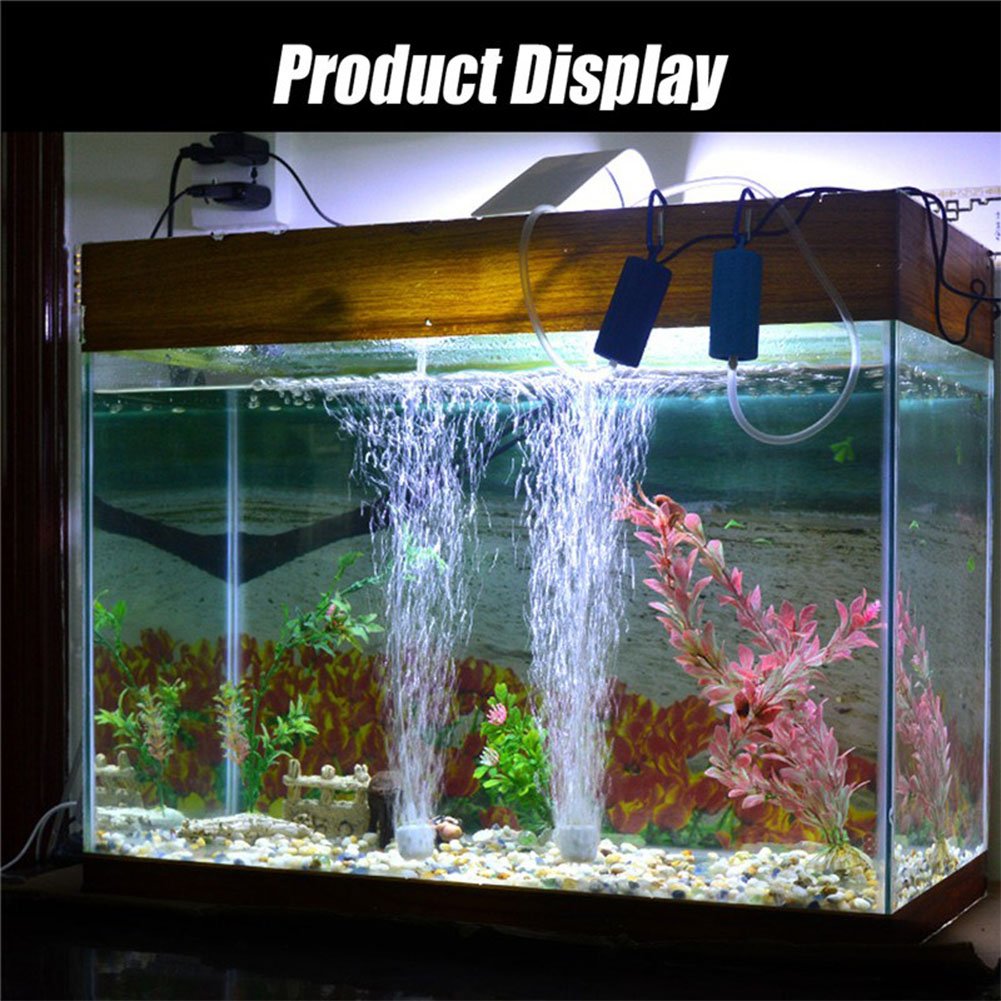 Baoer Electric Air Pump - Portable Mini USB Aquarium Oxygen Pump for Fish Tank, Quiet & Energy Saving - Perfect for Home Aquariums, Fish Breeding, and Travel Use