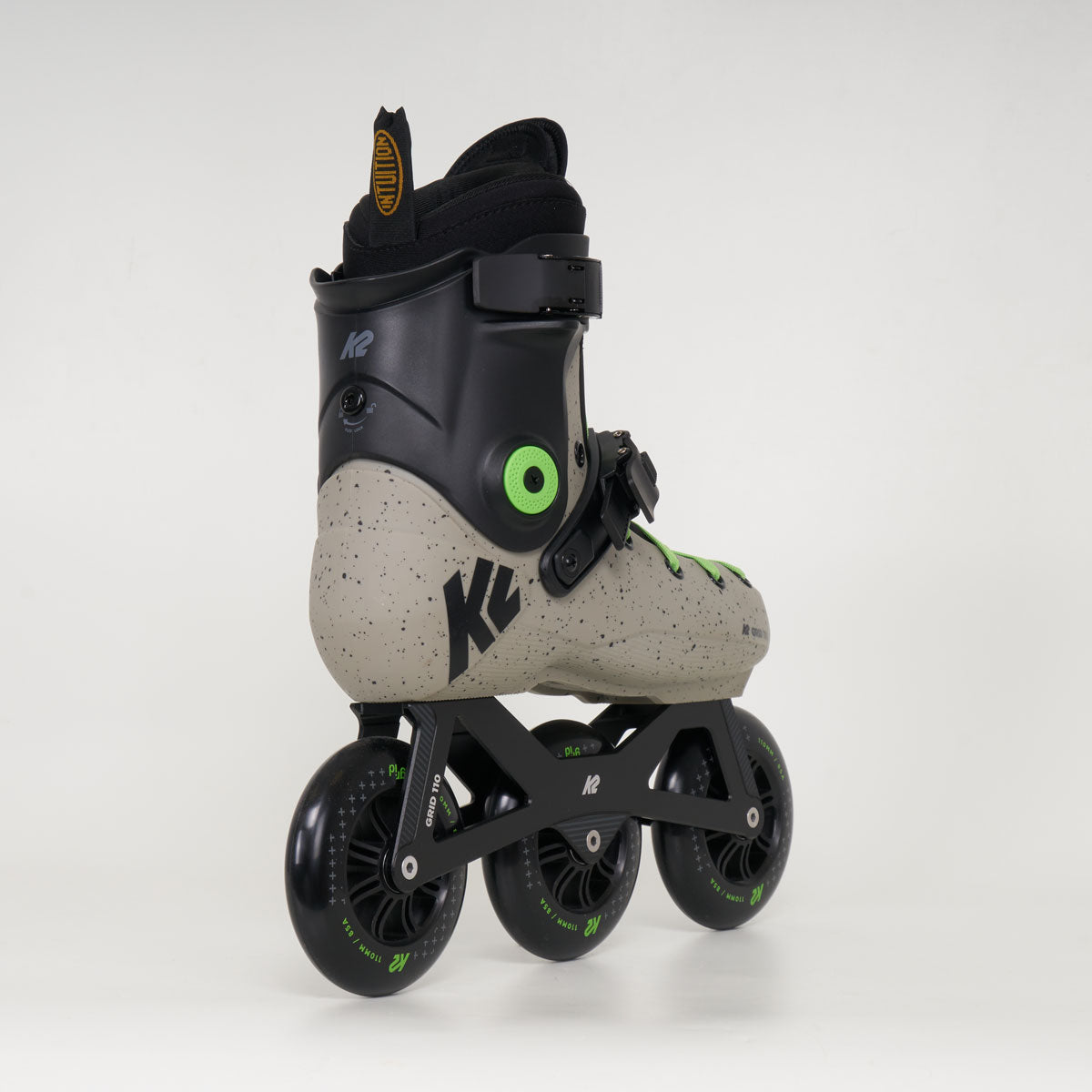 Premium K2 Grid 110 Unisex 3-Wheel Inline Skates with Intuition Liners - Perfect for Urban Commuting & Fitness Skating