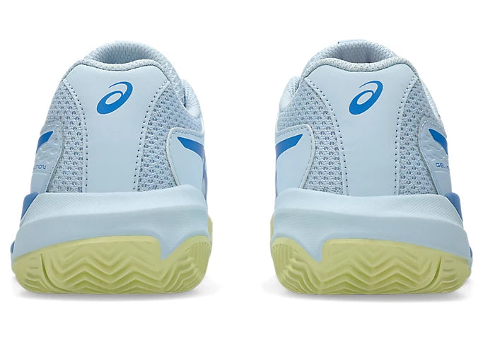 ASICS Gel Resolution X Junior Tennis Shoes for Kids - Light Blue/Blue Coast - Perfect for Junior Tennis Matches & Training