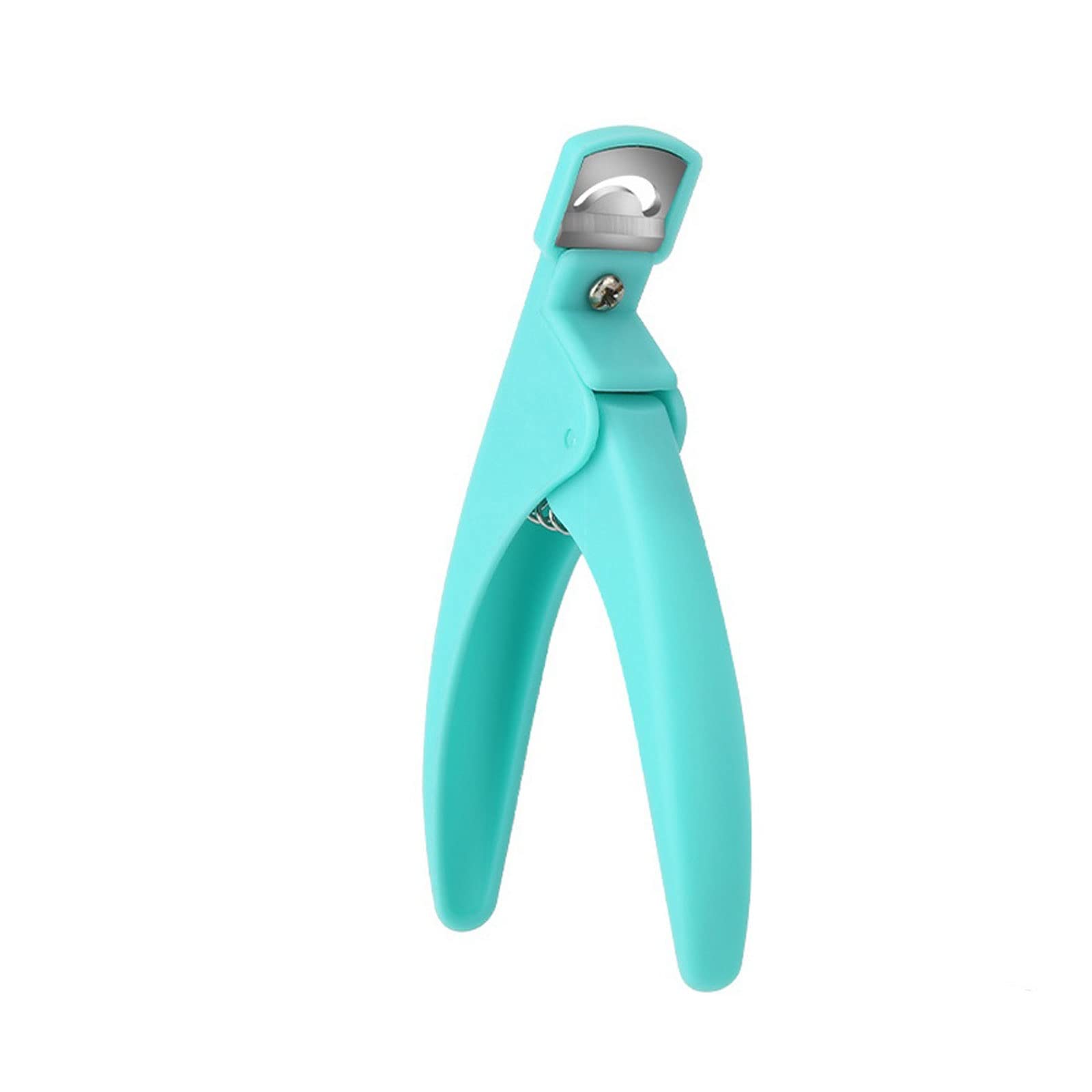QYTECzjd Professional Stainless Steel Cuticle Trimmer & Nail Clippers Set - False Nail Cutter, Edge Scissors for Manicure & Pedicure (Sky Blue) - Perfect for Home Salon, Nail Art & DIY Beauty Care