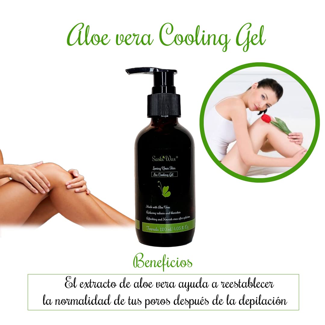Aloe Vera Ice Cooling Gel - Soothing Relief for Sunburn, Muscle Pain & Skin Irritation - Perfect for Post-Workout, Sun Exposure & Daily Skincare