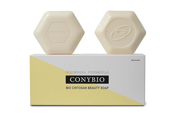 Conybio FIR Chitosan Soap - 2 Pack (200g) | Natural Detox & Skin Renewal | Perfect for Daily Cleansing & Spa Relaxation