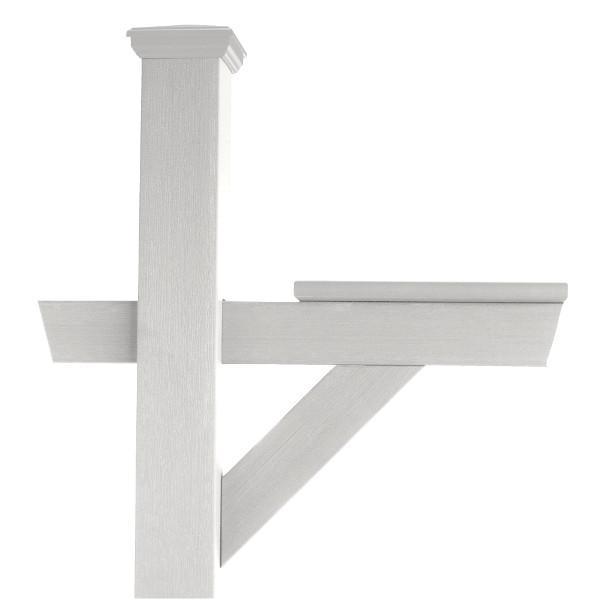 Durable Outdoor Hazleton Mailbox Post - Heavy Duty Steel Mailbox Stand with Anti-Rust Coating for Residential & Commercial Use - Perfect for Driveway, Garden, and Front Yard Installation