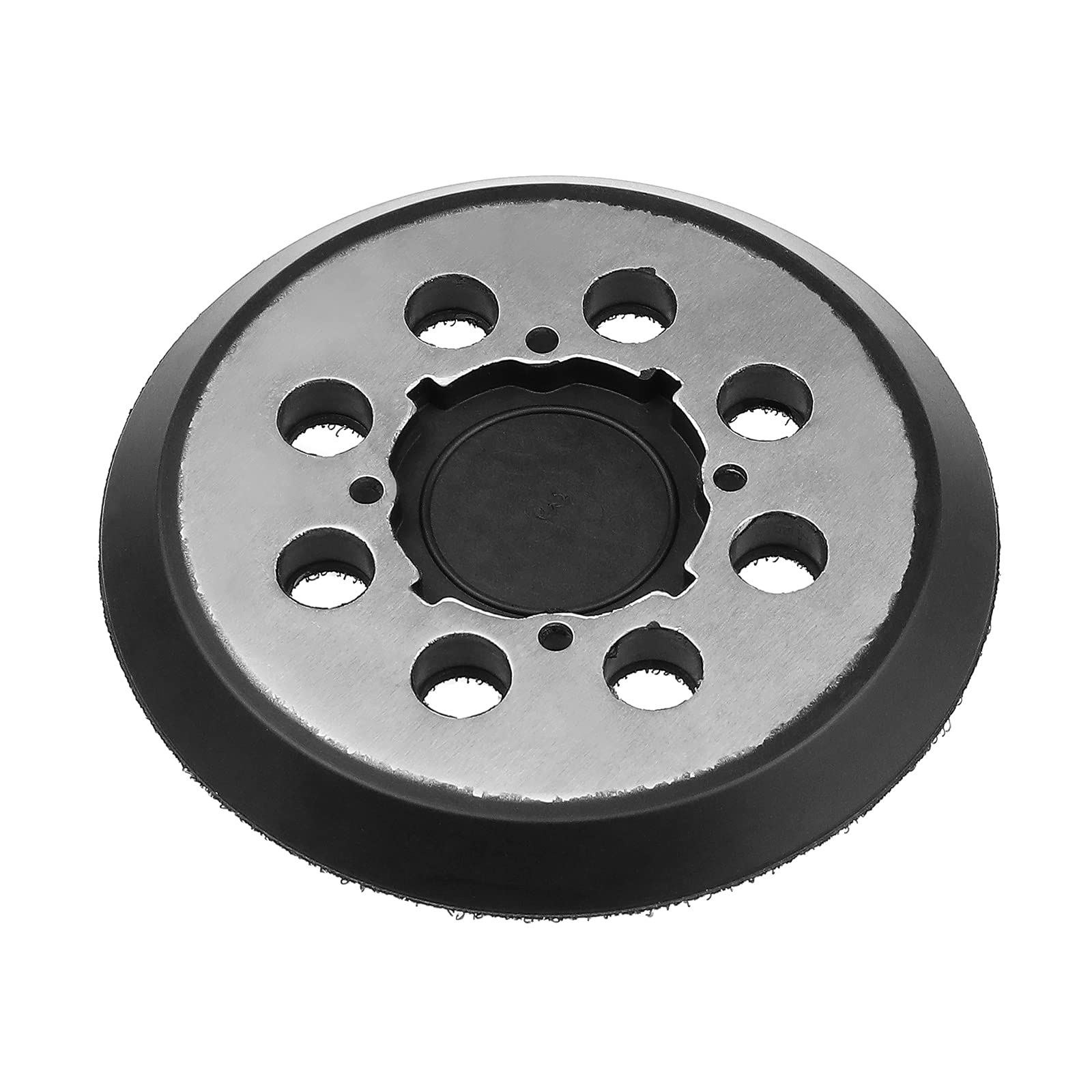5 Inch 8 Hole Hook and Loop Sanding Disc Pad - 4 Screw Holes, Self Adhesive Backing Plate - Compatible with DeWalt DWE6423, DWE6421, DCW210B - Perfect for Woodworking, Metal Polishing & DIY Home Projects