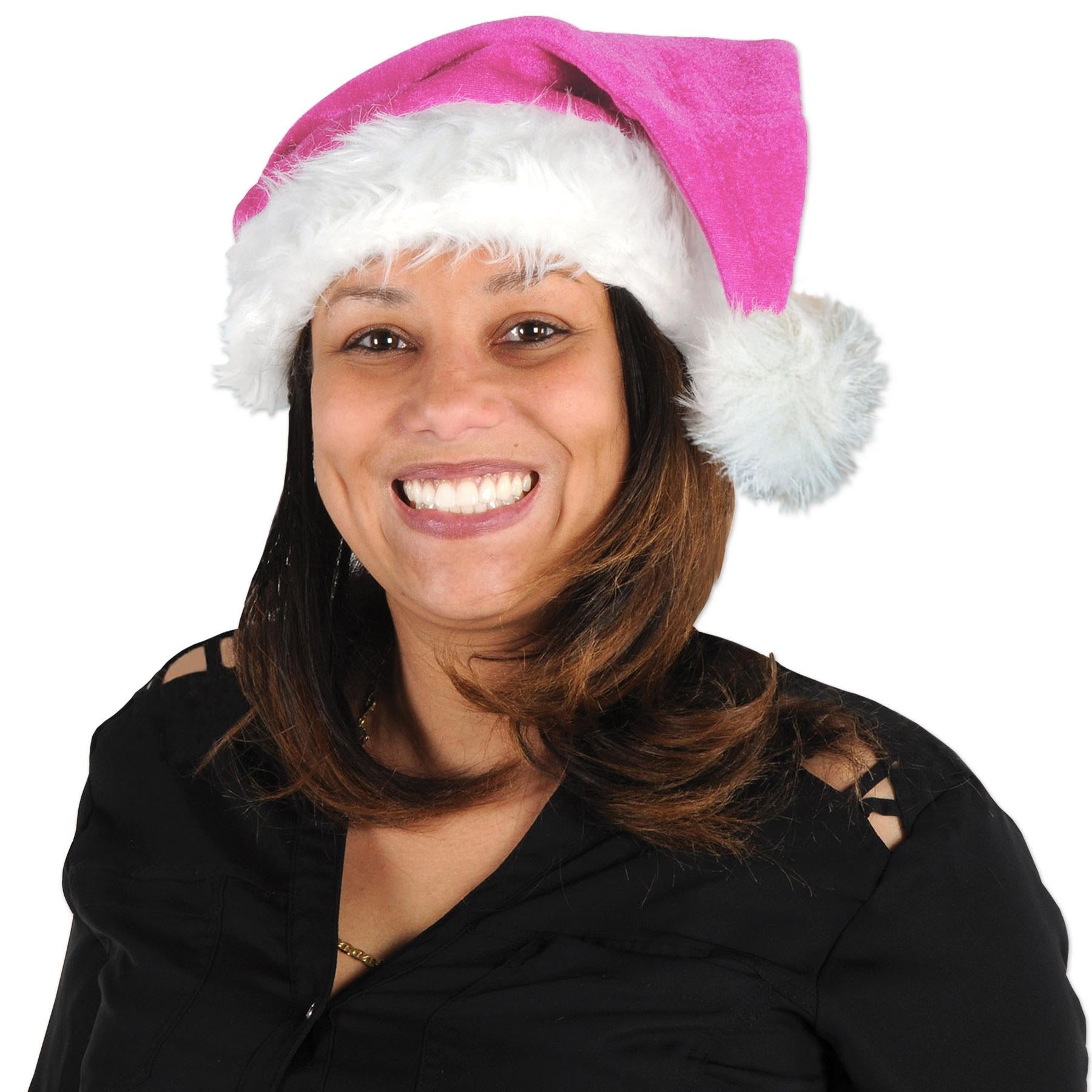 12 Pack Beistle Christmas Santa Hats - Festive Red Santa Claus Hats for Holiday Parties, Christmas Costumes & Family Gatherings - Perfect for Xmas Decorations, Office Celebrations & Seasonal Photos