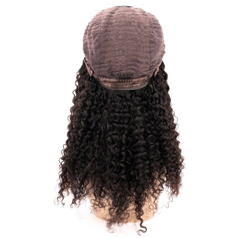 Kinky Curly 4x4 Transparent Lace Closure Wig 100% Human Hair - Natural Look for Black Women | Perfect for Daily Wear, Cosplay & Special Occasions