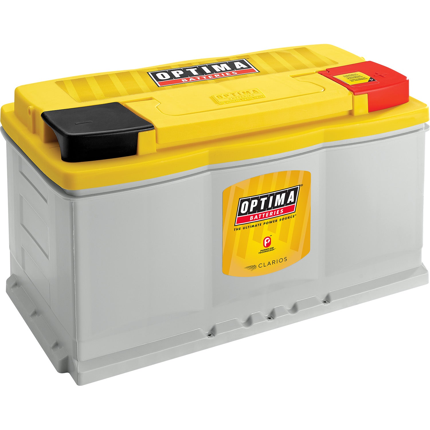 Optima DH7 Yellow Top AGM Battery - High-Performance Automotive & Marine Battery for Trucks, SUVs, and Off-Road Vehicles | Reliable Power for Extreme Conditions & Heavy-Duty Use