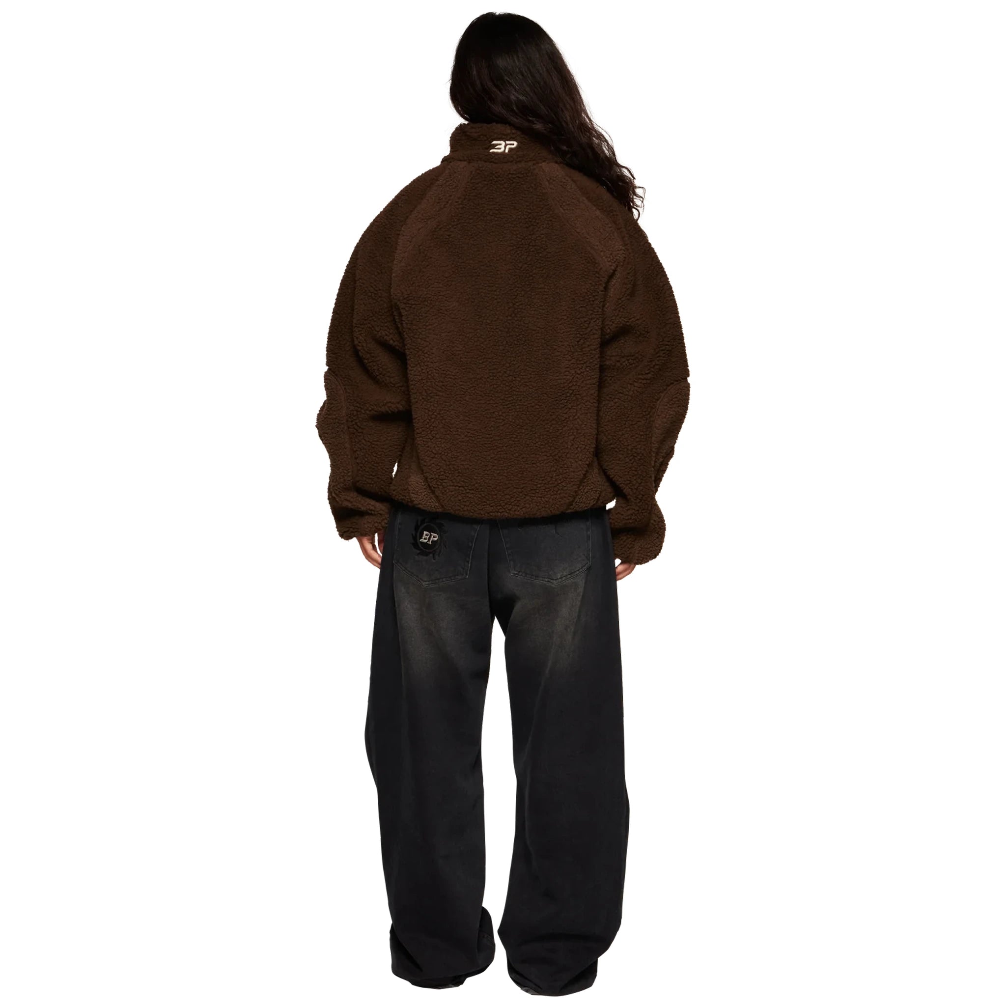 Broken Planet Mocha Polar Fleece Jacket - Soft & Warm Winter Outerwear for Men & Women - Perfect for Hiking, Camping & Outdoor Activities