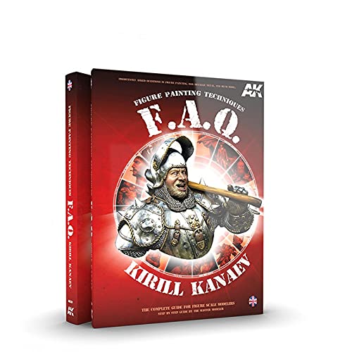 AK Interactive FAQ Scale Figures (Spanish) - Plastic Model Kits & Hobby Guides for Collectors & Builders - Perfect for War Gaming, Dioramas & Scale Modeling Projects