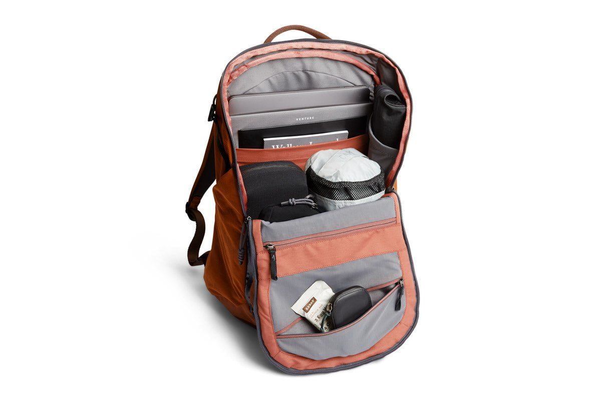 Bellroy Venture Ready Pack 26L - Premium Water-Resistant Travel Backpack for Hiking, Commuting & Everyday Use