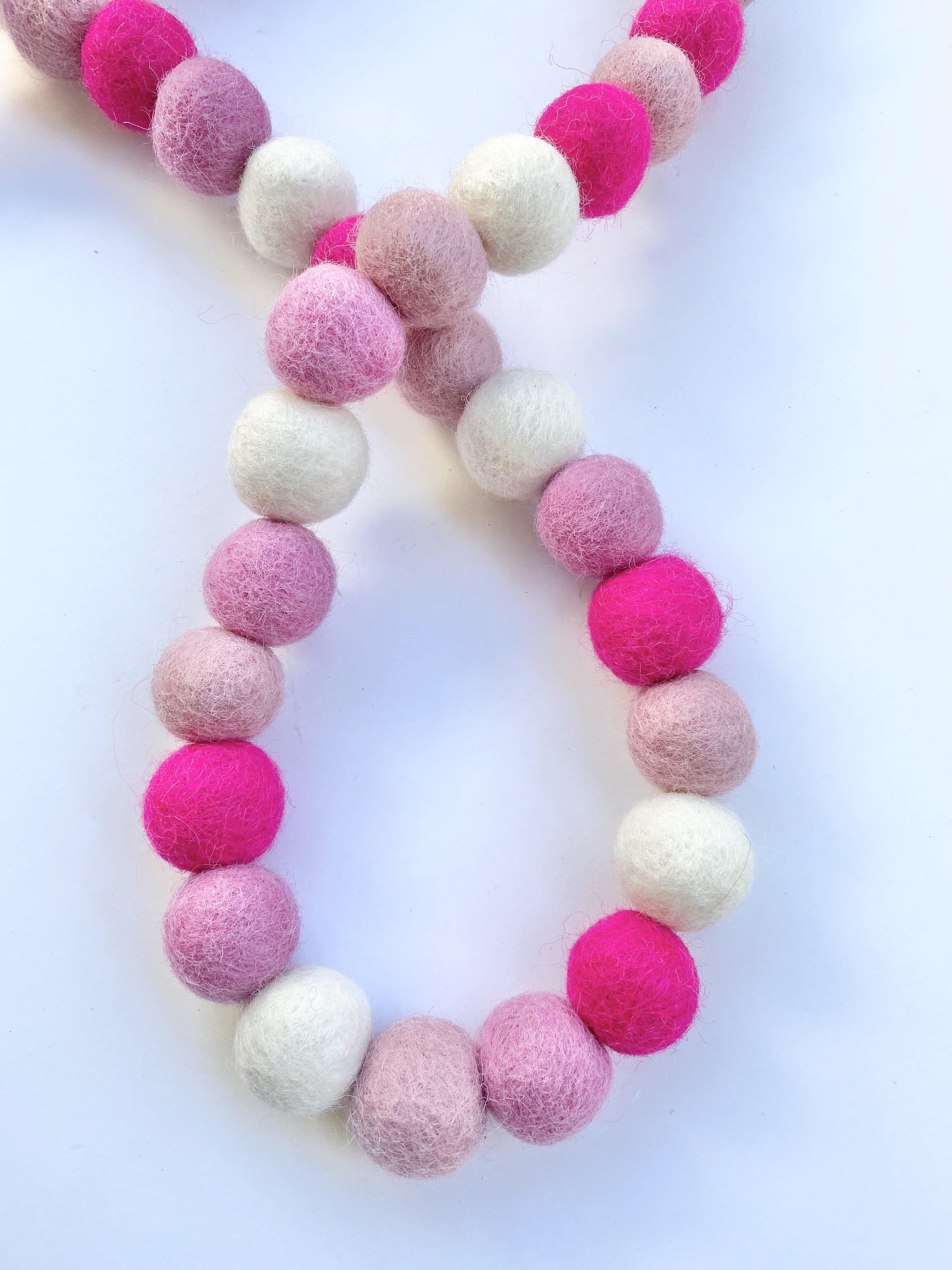Beautiful Pink Garland Decor - Perfect for Weddings, Baby Showers & Party Backdrops | Elegant Floral Hanging Decorations for Home & Events