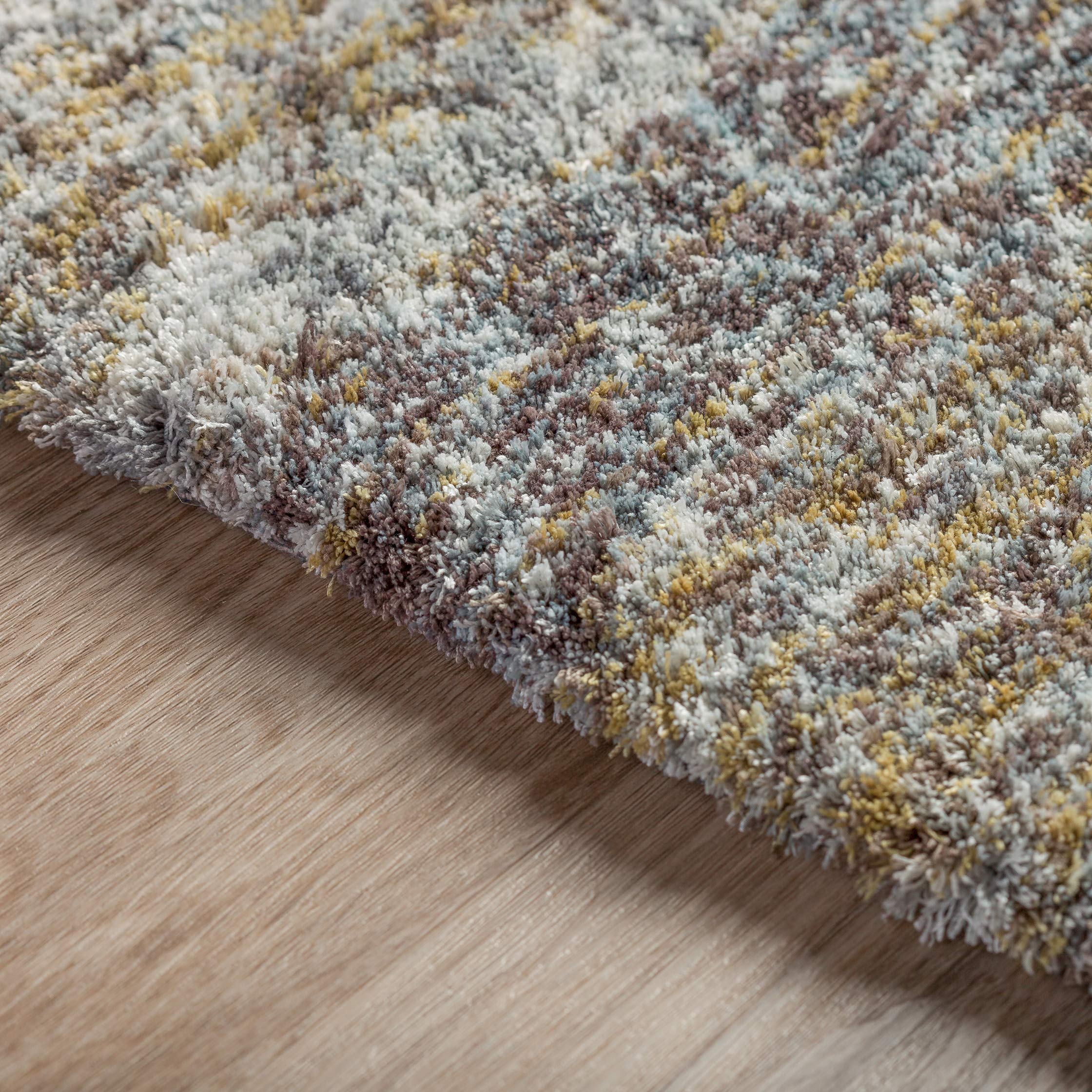 Addison Rugs Sanibel 9'x13' Grey Area Rug - Soft Living Room Carpet for Bedroom & Home Decor