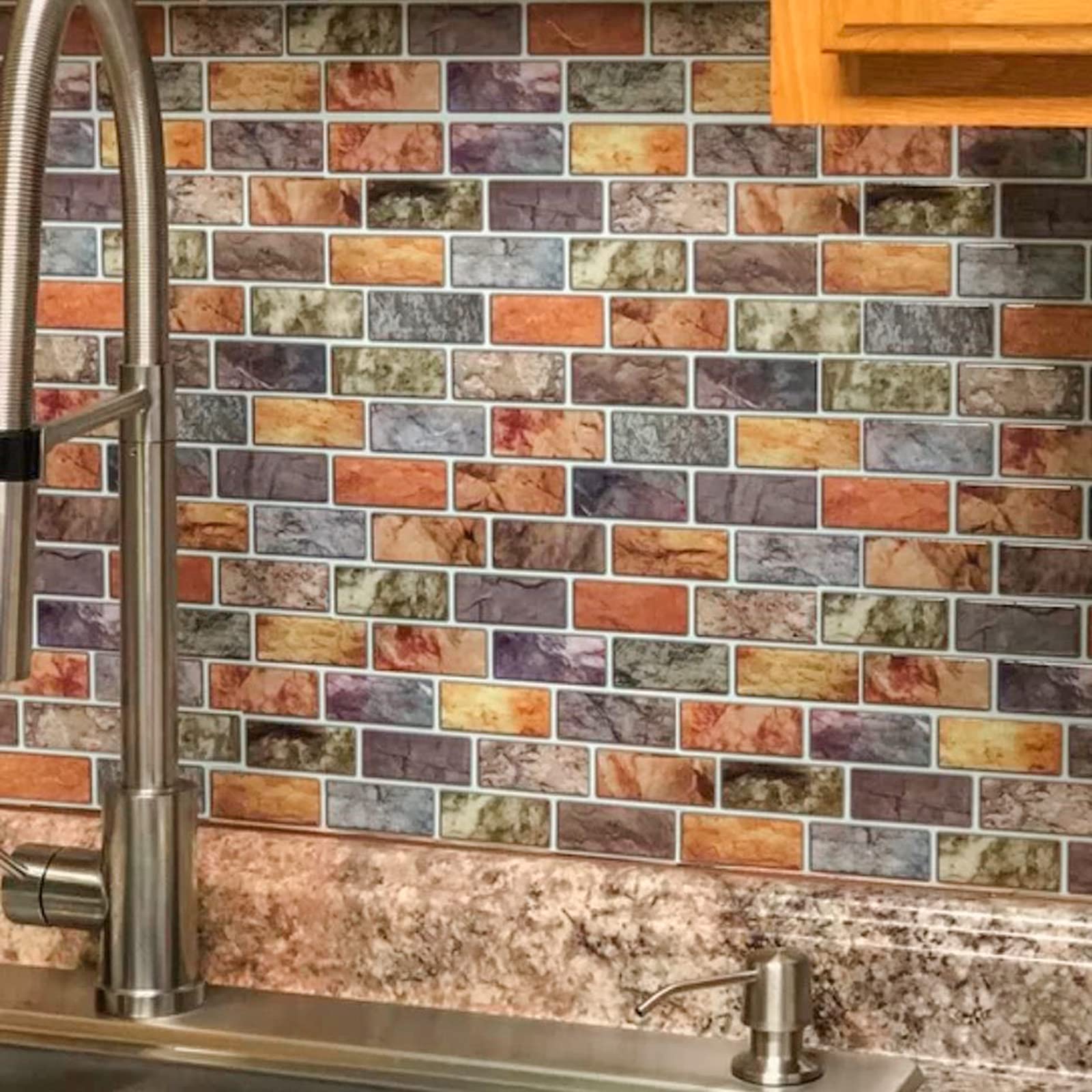 Art3d Peel and Stick Backsplash Tiles - 12