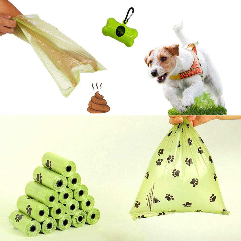 **Eco-Friendly Dog Poop Bags - 750 Count (50 Rolls) with Free Dispenser | Biodegradable Pet Waste Bags for Dogs, Puppies & Cats | Perfect for Walks, Parks & Travel**