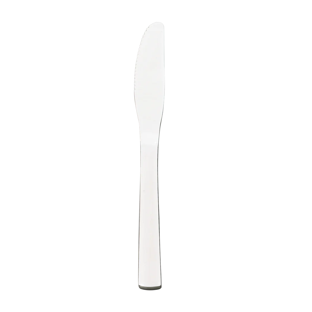 Browne Win2 Stainless Steel Dinner Knife Set - 50-3811S - Elegant Cutlery for Fine Dining, Restaurants, and Home Entertaining