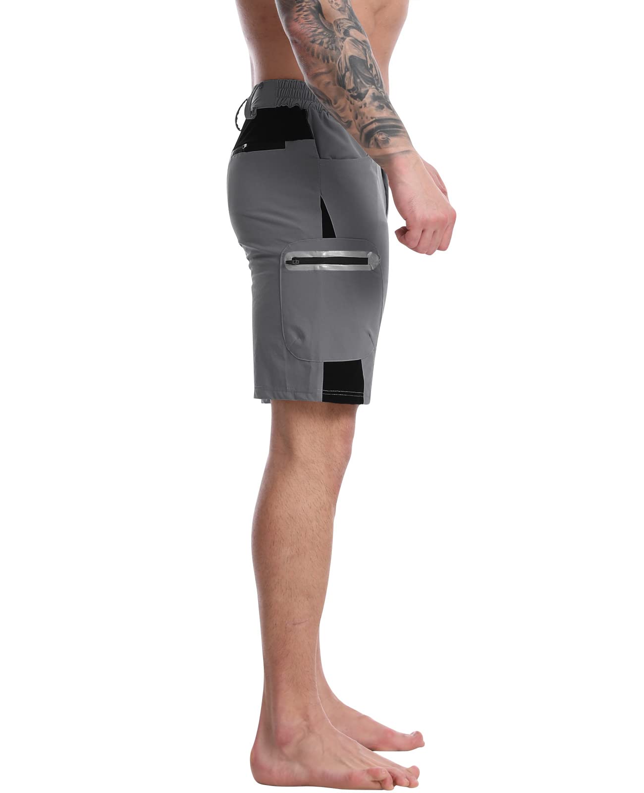 Surenow Men's Hiking Cargo Shorts - Lightweight Quick-Dry Outdoor Shorts for Summer, Fishing, Camping & Travel - Perfect for Adventure, Hiking & Casual Wear