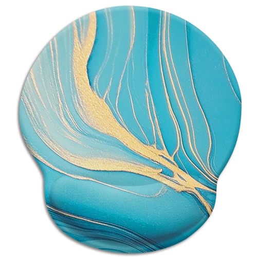 Blue Gold Marble