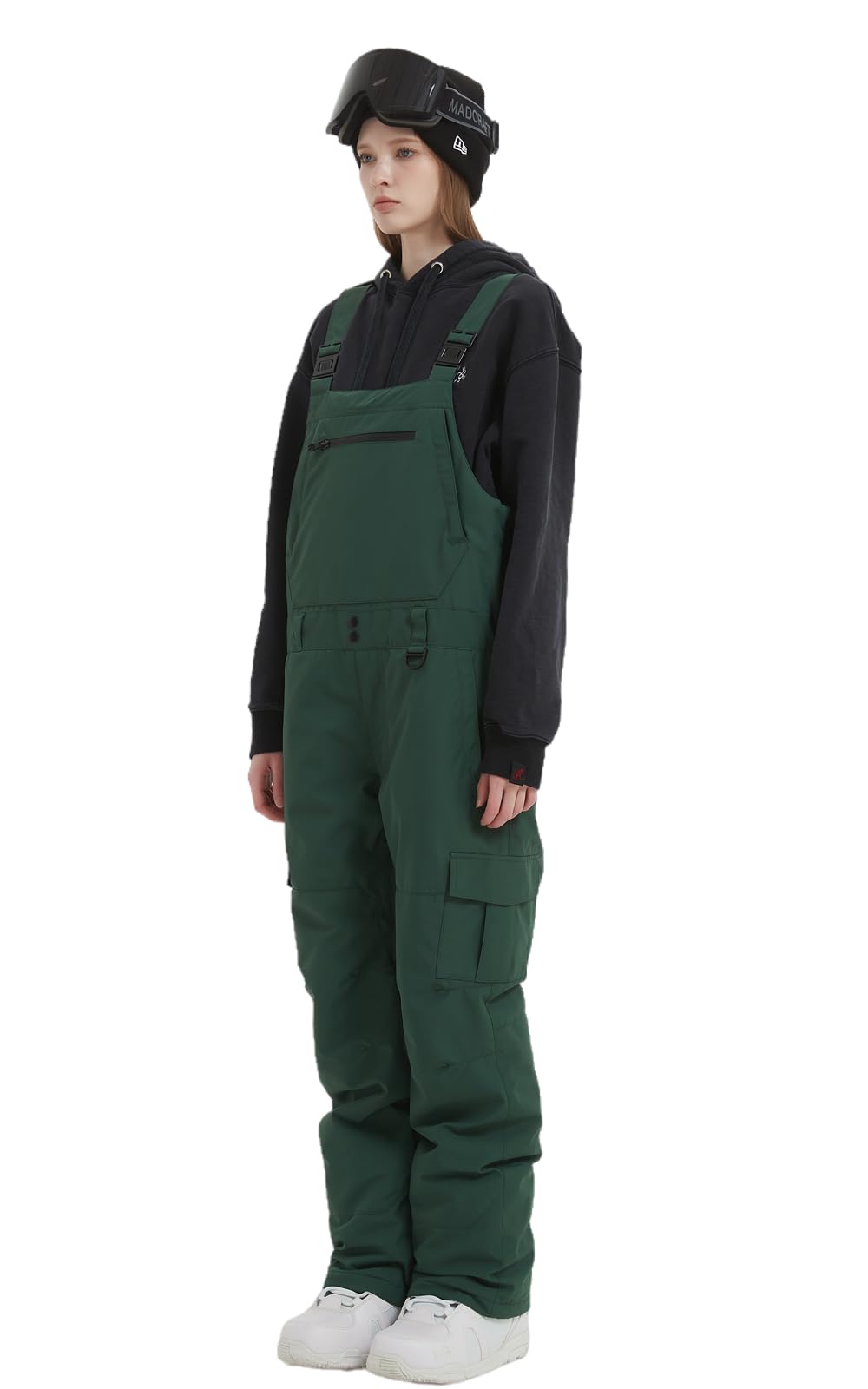 Men's & Women's Adjustable Snow Bib Overalls - Windproof Waterproof Insulated Ski Pants for Winter Sports & Outdoor Activities | Perfect for Skiing, Snowboarding & Cold Weather Adventures