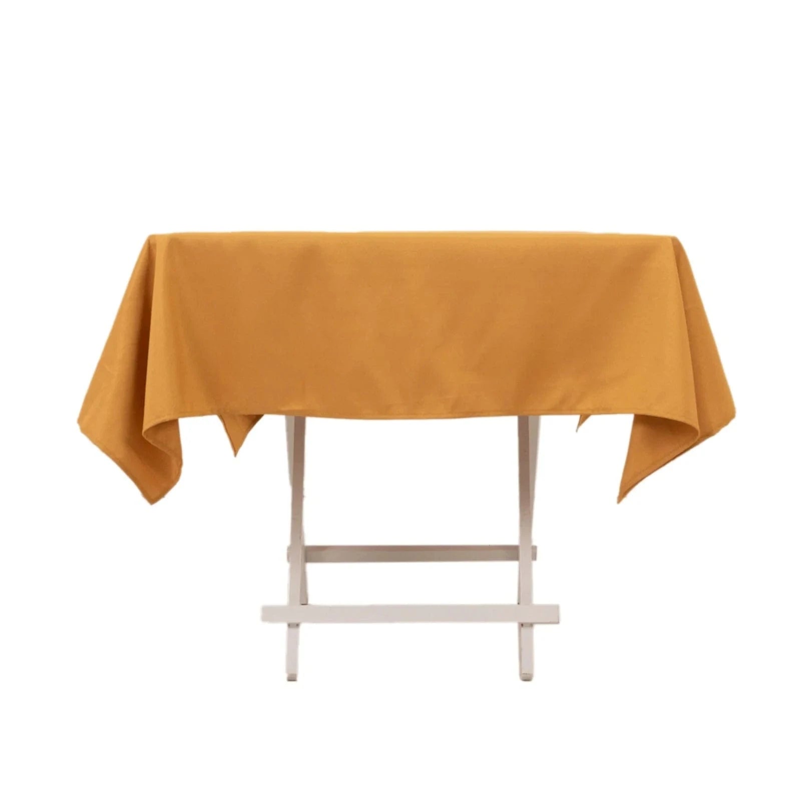 54x54 Inch Premium Square Polyester Tablecloth - Wrinkle & Stain Resistant - Perfect for Dining Tables, Parties, Weddings & Events