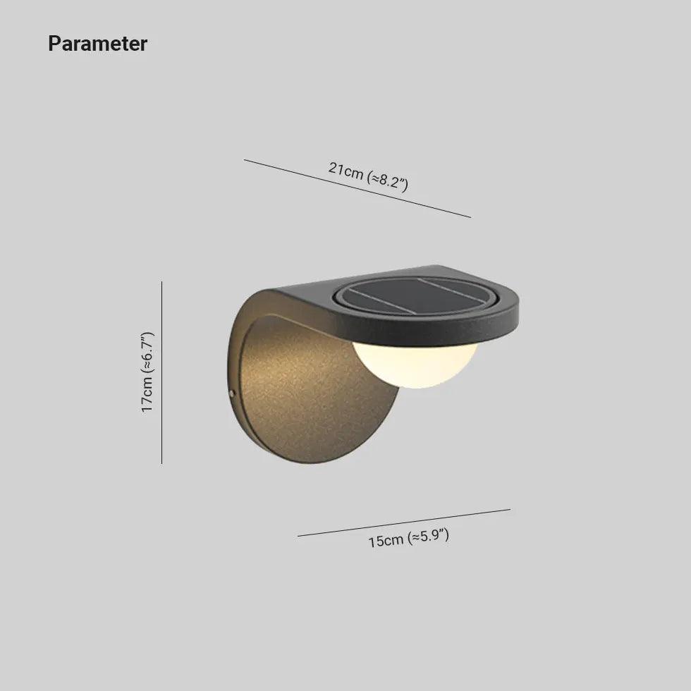 Energy-Efficient Solar Powered LED Wall Lights - Waterproof Outdoor Security Lighting for Garden, Patio, and Driveway