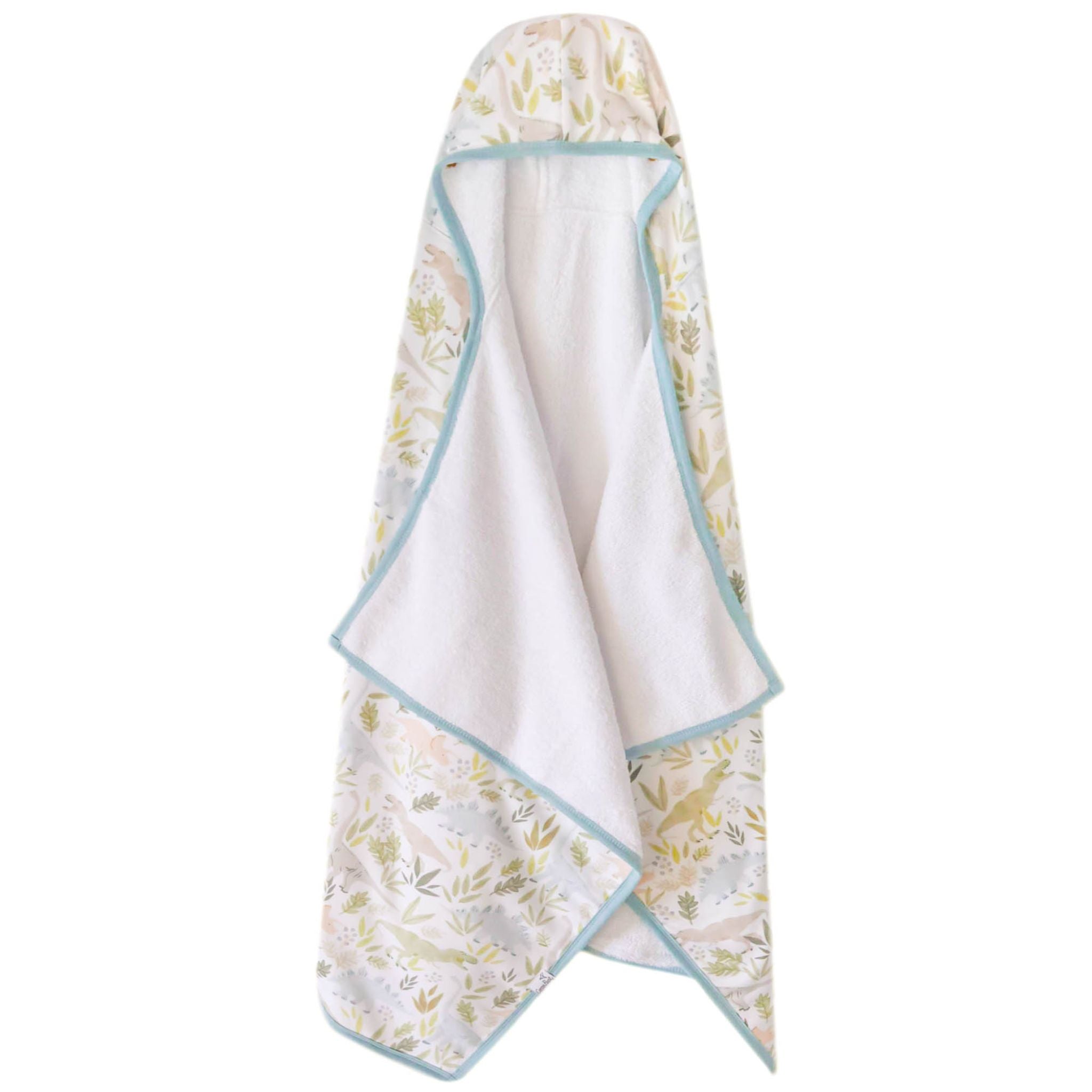 Premium Big Kid Hooded Towel - Soft & Absorbent Bath Towel for Boys & Girls - Perfect for Beach, Pool & After Bath - Rex