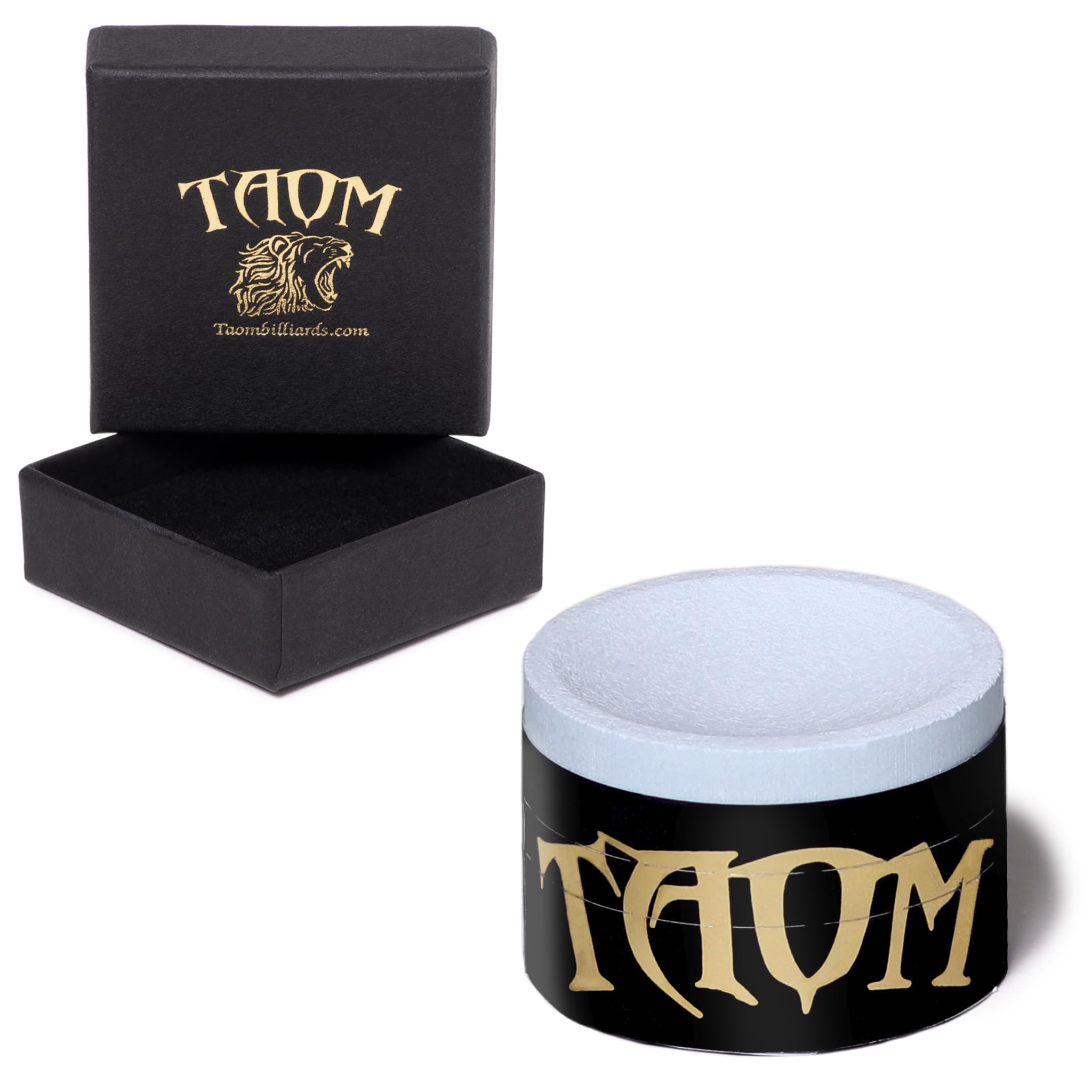 Premium TAOM Billiard Pool Cue Chalk 2.0 - Blue High-Performance Chalk in Branded Box | Perfect for Professional Pool Players & Home Game Rooms