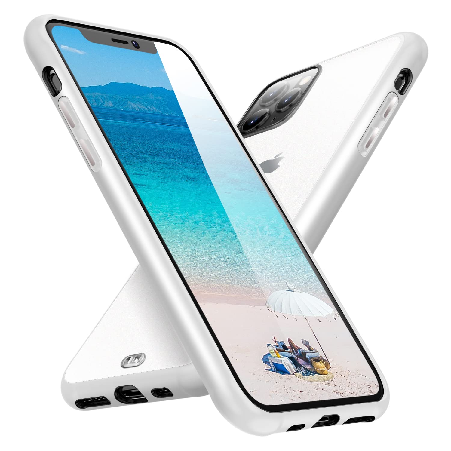 ORIbox iPhone 11 Pro Max Case - Translucent Matte White with Soft Edges, Slim Lightweight Protective Cover for iPhone 11 Pro Max - Perfect for Everyday Use, Work, School & Travel