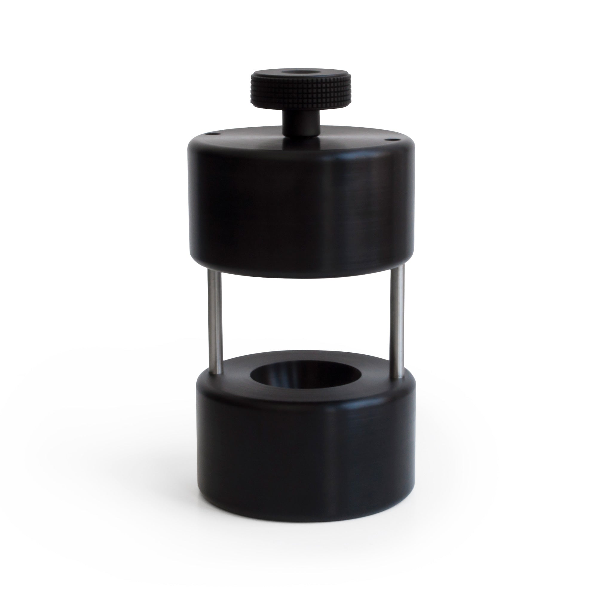 Premium 70mm Ice Ball Maker - High-Quality Aerospace Grade Aluminum with Sleek Black Finish - Perfect for Cocktails, Whiskey, and Home Bar Accessories