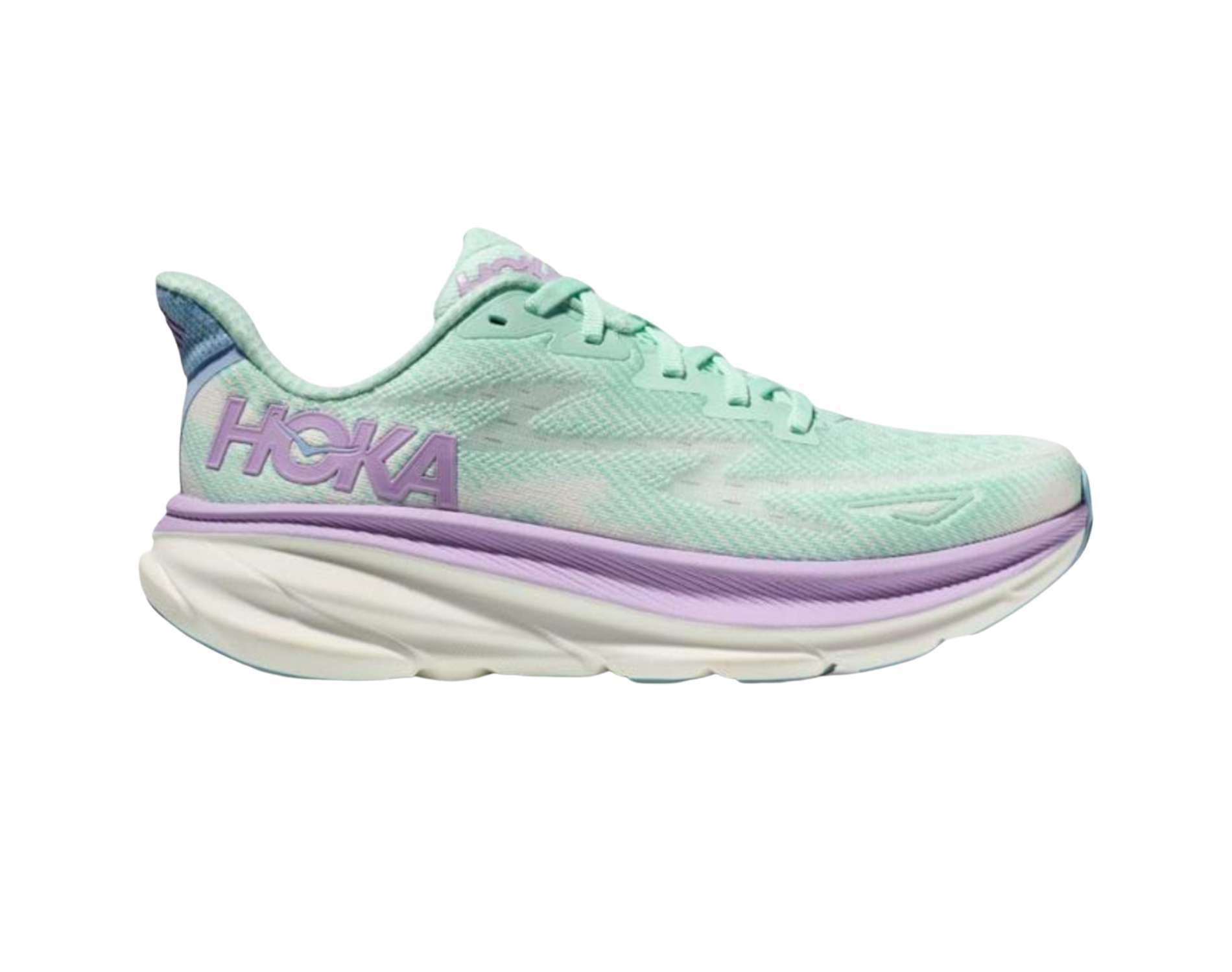 Hoka Clifton 9 Women's Running Shoes - Lightweight Cushioned Road Sneakers for Jogging, Walking & Gym Workouts