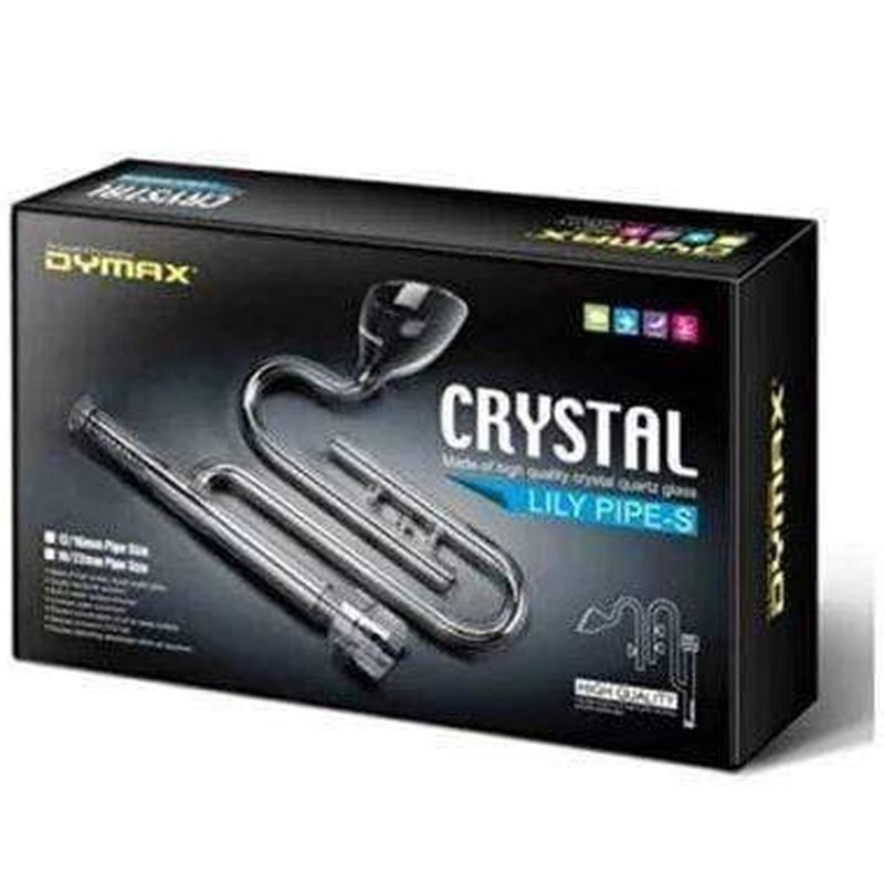 Dymax Crystal Lily Pipe Set with Surface Skimmer - Premium Aquarium Filter Outflow for Planted Tanks | Perfect for Crystal Clear Water & Healthy Fish in Home Aquascaping