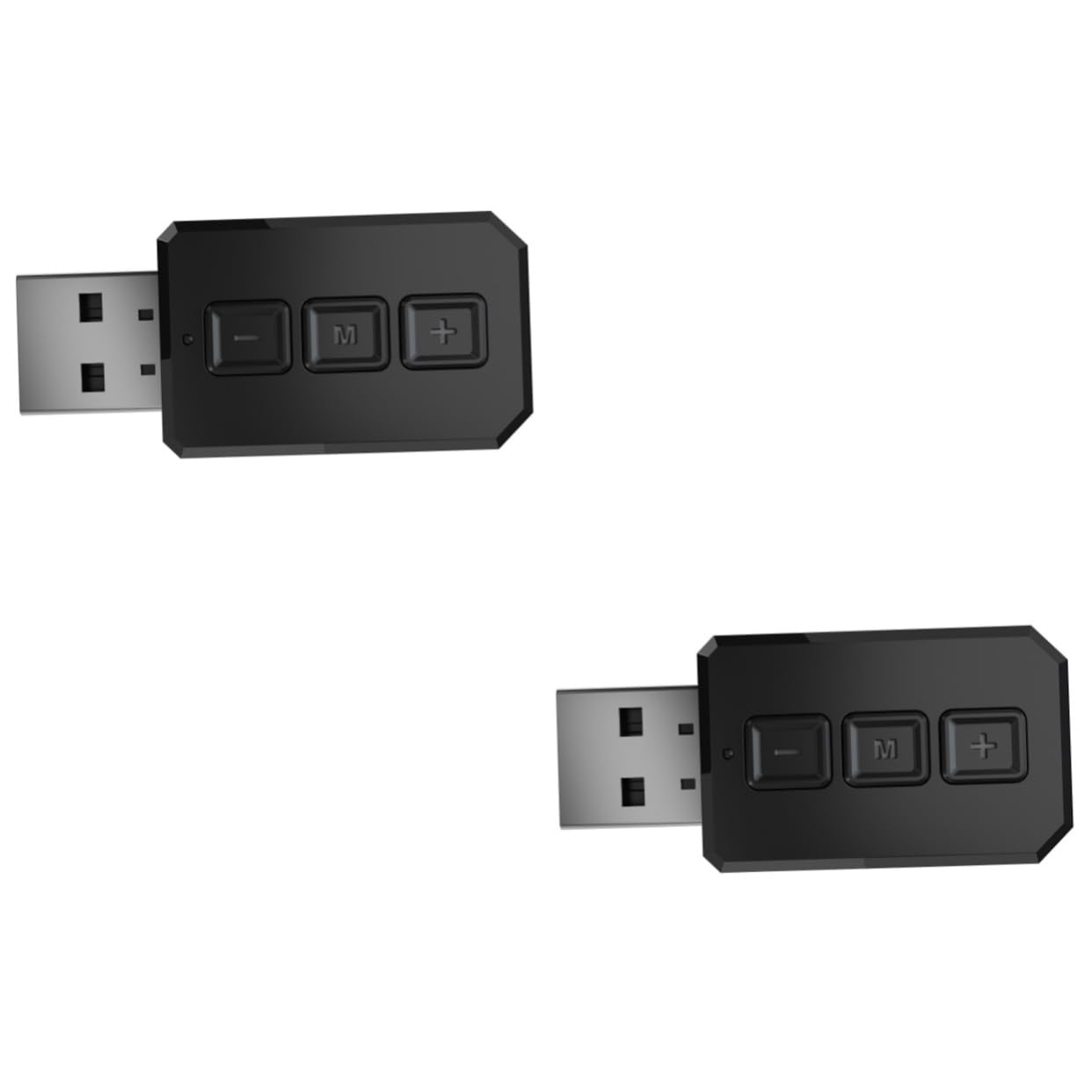 OSALADI Wireless CarPlay Adapter 2-Pack - USB to Wireless Transmitter for CarPlay, USB Headsets & Audio Devices | Perfect for Hands-Free Driving & Wireless Audio Streaming
