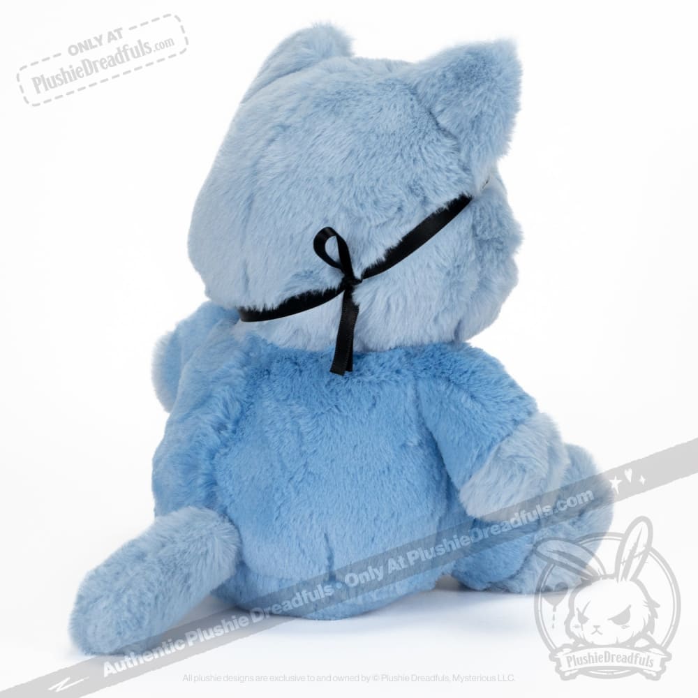 Plushie Dreadfuls Chronic Fatigue Syndrome Kitty - Soft Stuffed Animal Toy for Comfort & Awareness | Perfect Gift for CFS Warriors, Mental Health Support & Bedroom Decor
