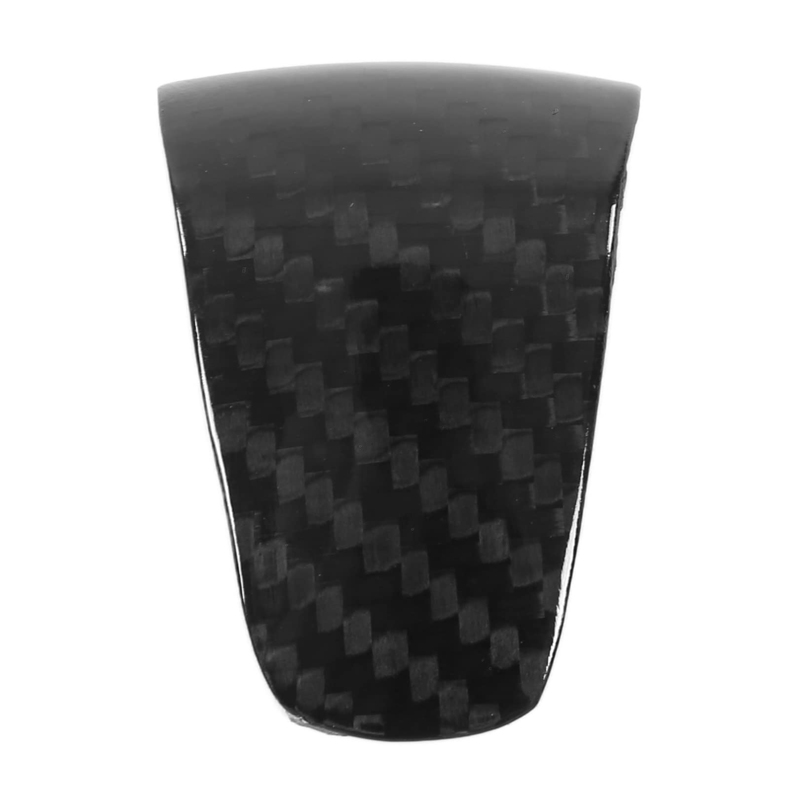 Ymiko Carbon Fiber Gear Shift Knob Cover - Replacement Trim Sticker for Ford Mustang/F150/Focus 2015-2018 Models - Easy Install Car Interior Accessory for Enhanced Driving Experience
