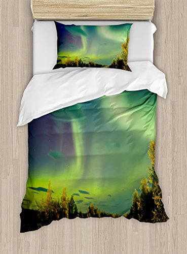 Blue Lime and Fern Green