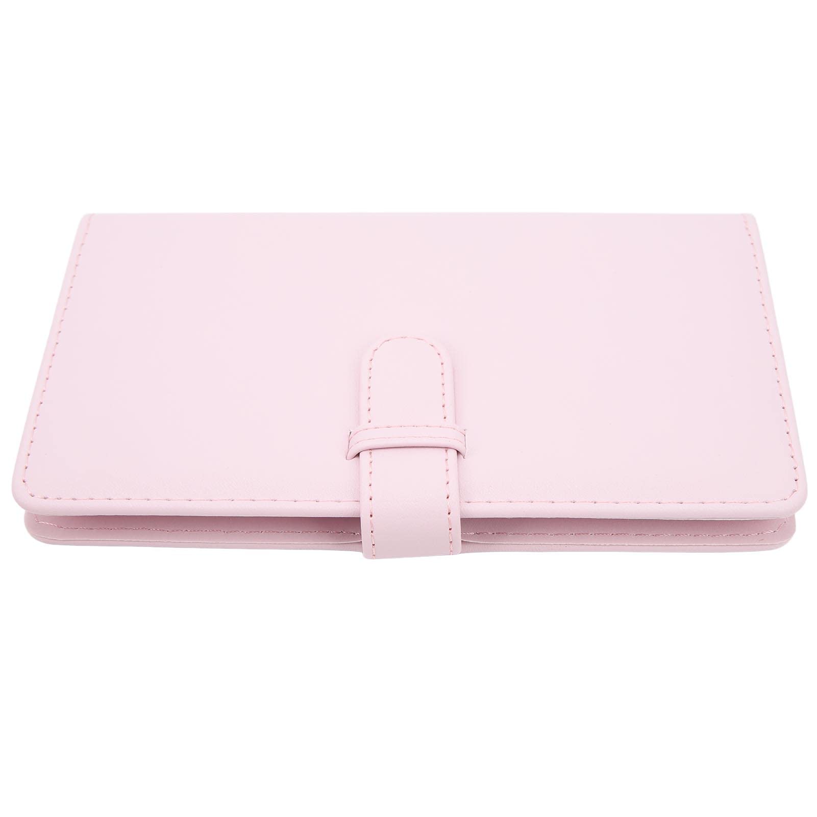 108-Pocket Mini Photo Album - 3 Inch PU Leather Business Card Holder, Fashionable & Multi-Purpose for Photos, Cards, Collectibles (Pink) - Perfect for Scrapbooking, Gift Giving & Organization