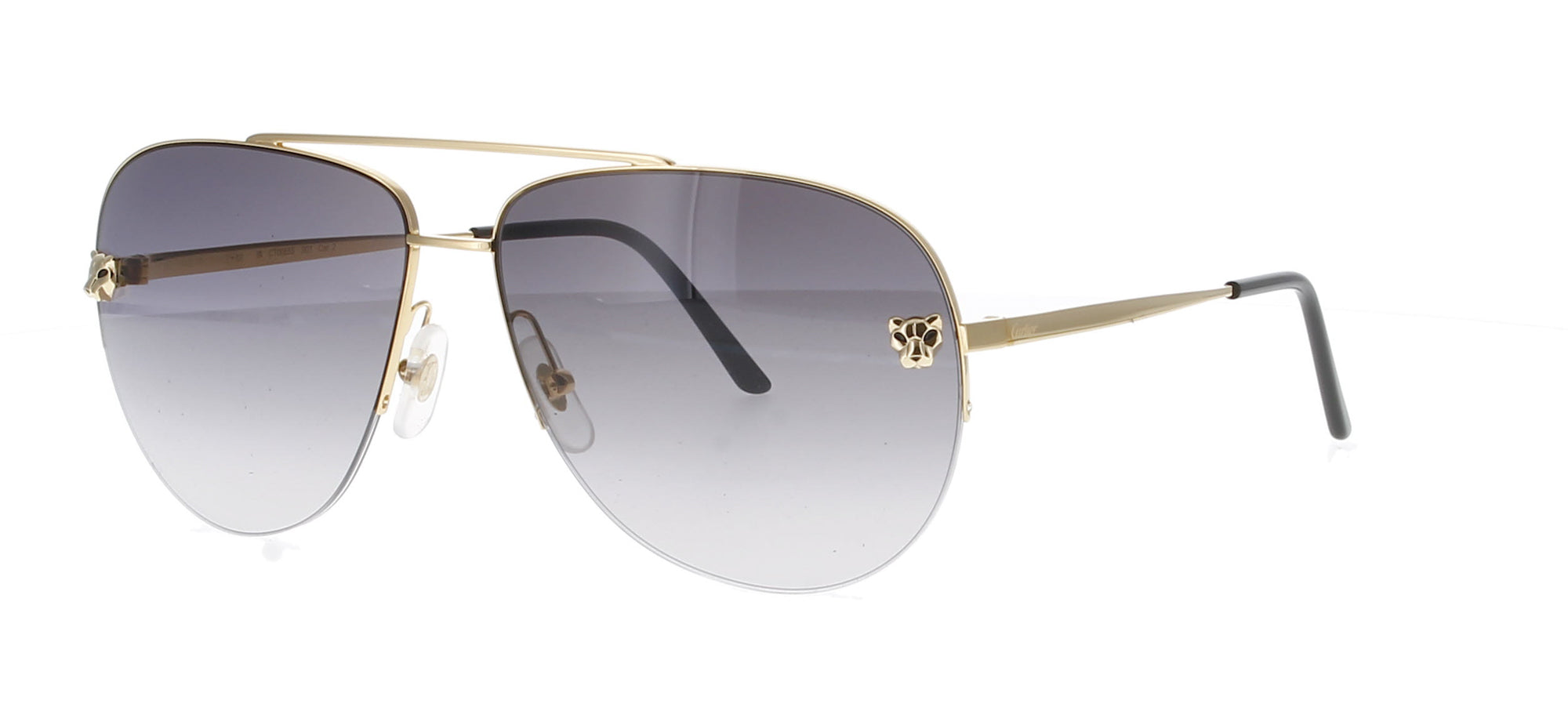 Cartier Panthere Pilot CT0065S Luxury Watch - Swiss Made Gold-Tone Stainless Steel Chronograph for Men | Perfect for Business Meetings, Formal Events & Gift Giving