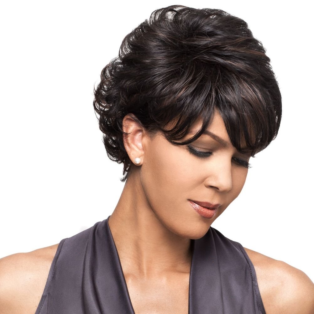 Bianca Heat Resistant Synthetic Fiber Full Wig 1B - Perfect for Cosplay, Daily Wear & Special Occasions