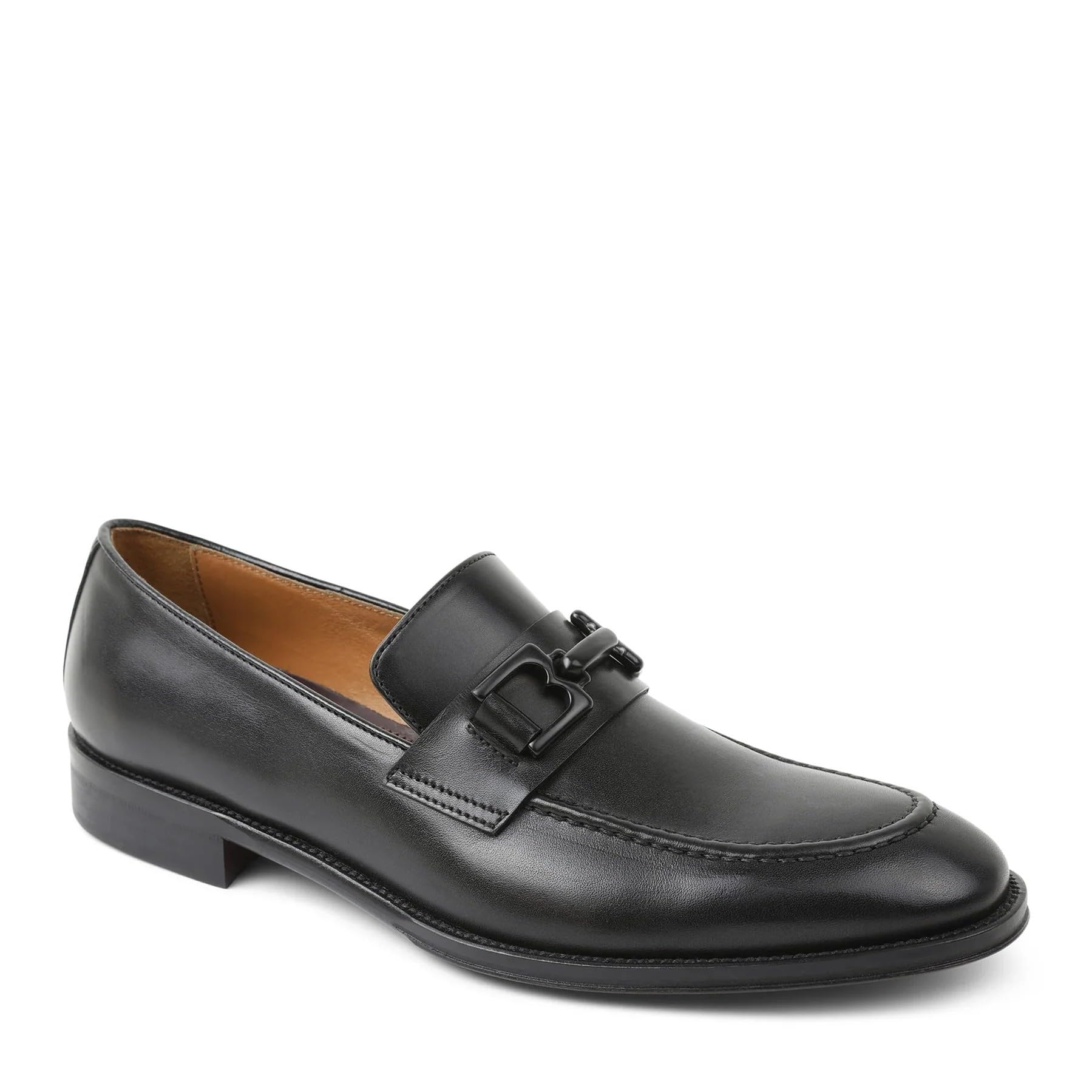 Bruno Magli Men's Alpha Leather Loafers - Comfortable Slip-On Dress Shoes for Business & Casual Wear | Office, Wedding & Evening Events