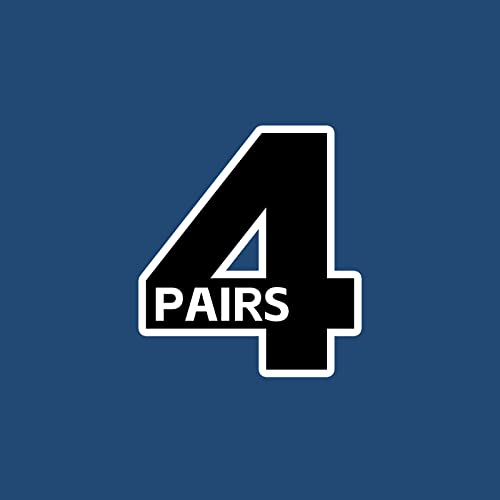 4 Pairs Dark Blue