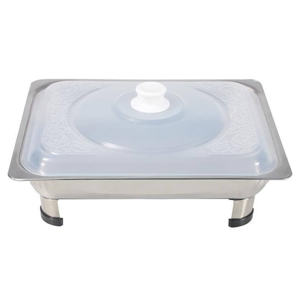 UPKOCH 4QT Stainless Steel Chafing Dish - Foldable Buffet Set for Catering, Weddings & Parties