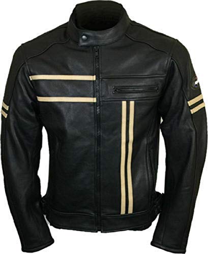 Q) Retro Cruiser Black Faux Leather