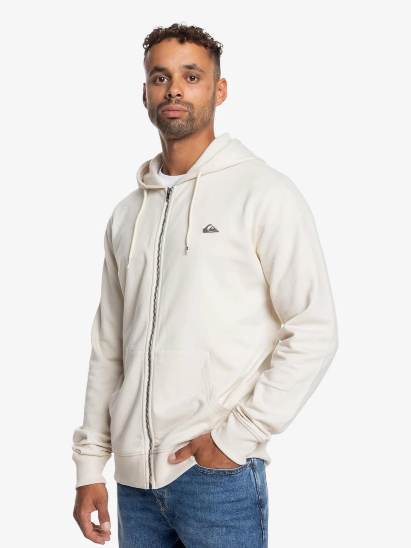 Quiksilver Basic Crudo Men's Jacket - Lightweight Water-Resistant Outdoor Windbreaker for Hiking, Camping & Travel