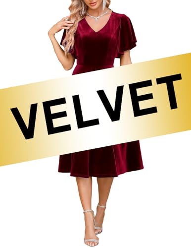 Velvet-burgundy