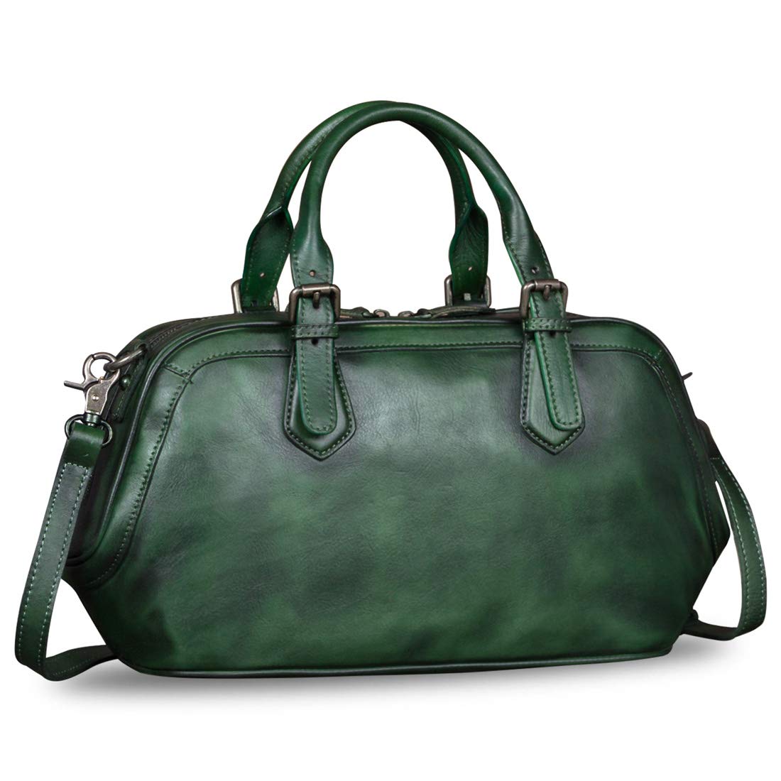 Genuine Leather Handbag for Women - Fashionable Top Handle Purse, Satchel & Shoulder Bag with Adjustable Strap | Perfect for Work, Travel & Everyday Use