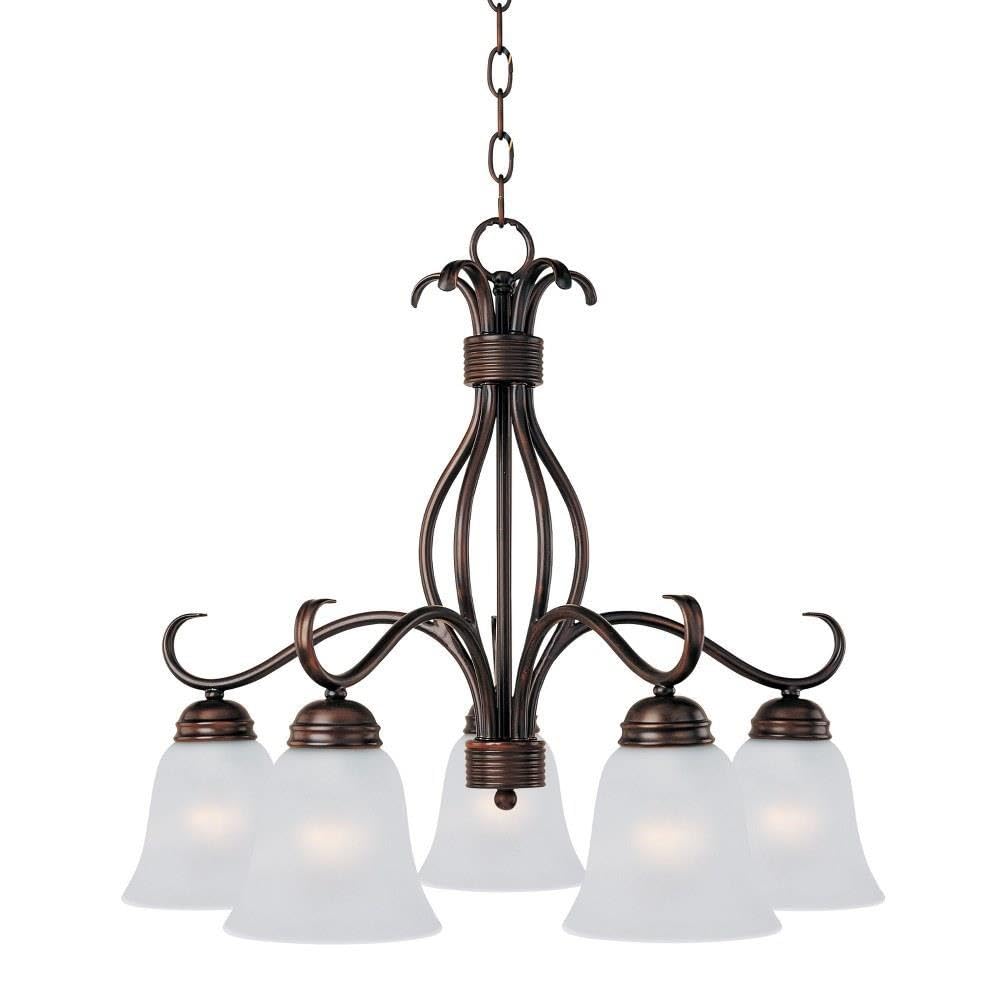 Basix-5 Light Contemporary Chandelier - 25